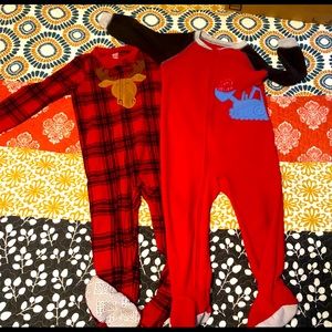 2 Fleece Footed Pajamas (Boys) 2T
